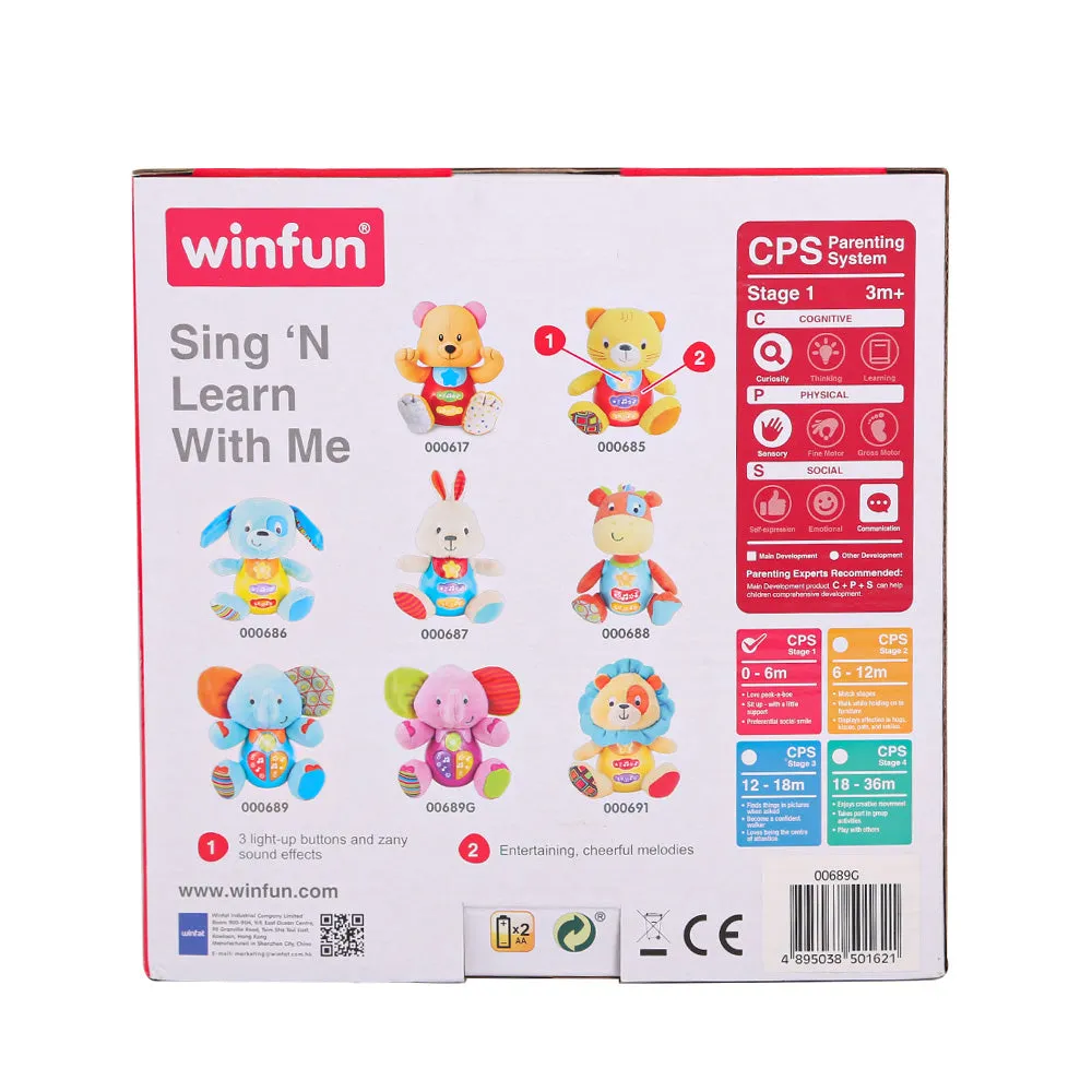 0689G WINFUN SING AND LEARN WITH ME BASIC