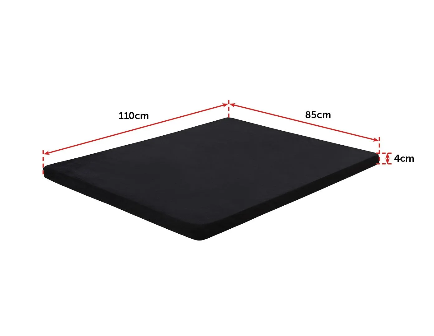 110CM XL Pet Bed Mattress Dog Cat Memory Foam Pad Mat Cushion