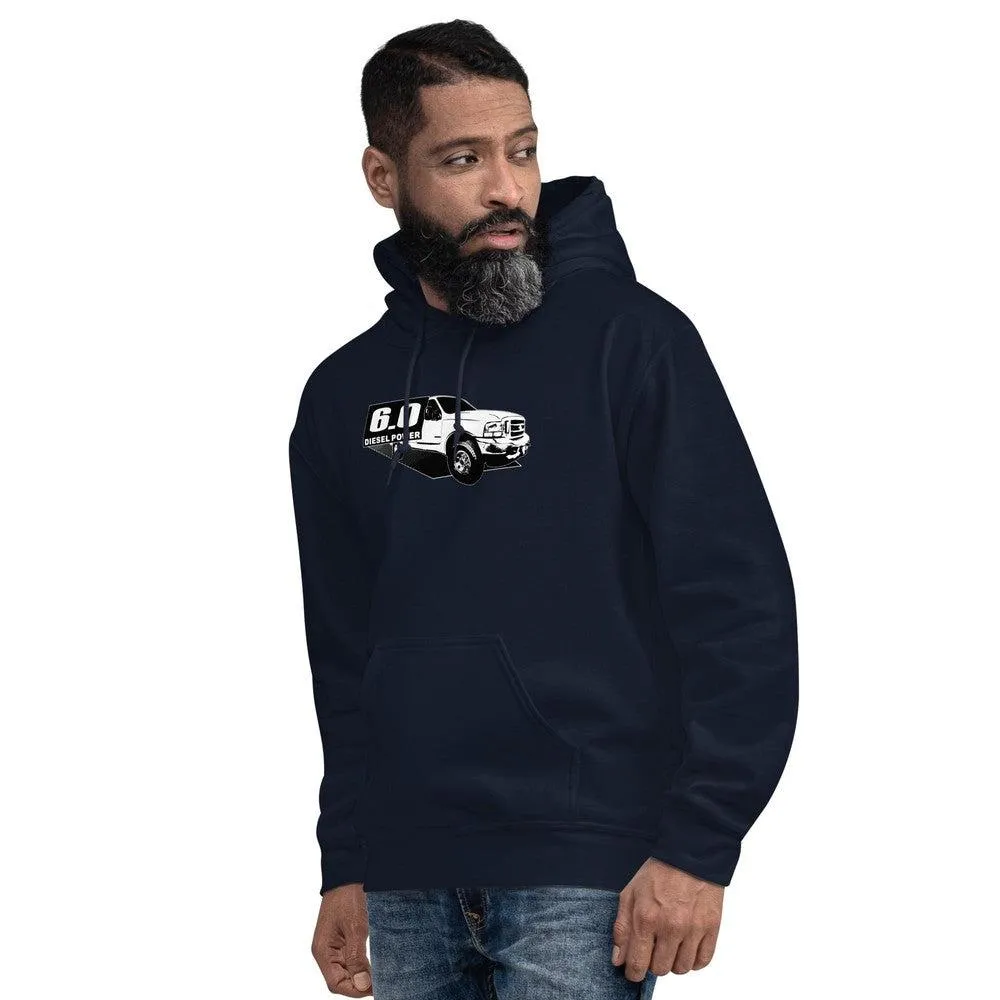 6.0 Powerstroke Hoodie Power Stroke Sweatshirt With Truck