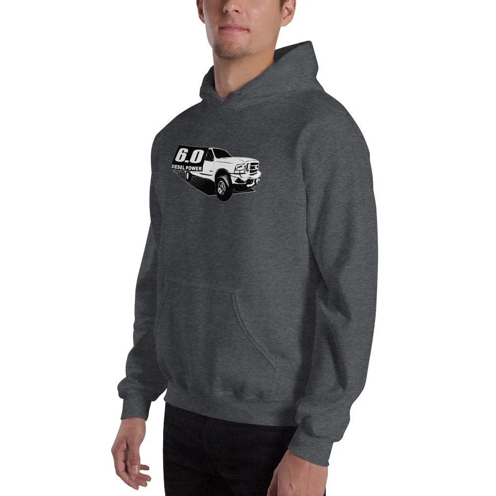 6.0 Powerstroke Hoodie Power Stroke Sweatshirt With Truck