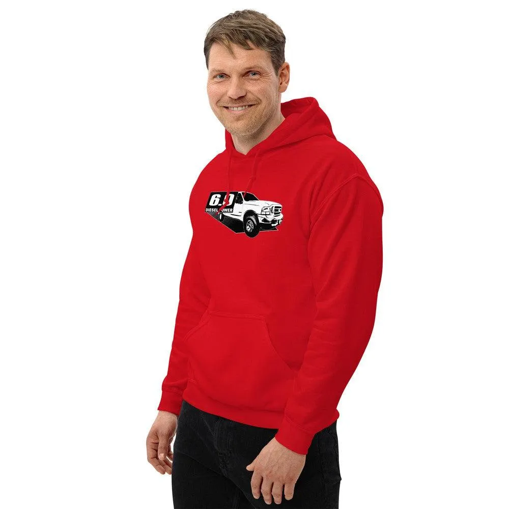 6.0 Powerstroke Hoodie Power Stroke Sweatshirt With Truck