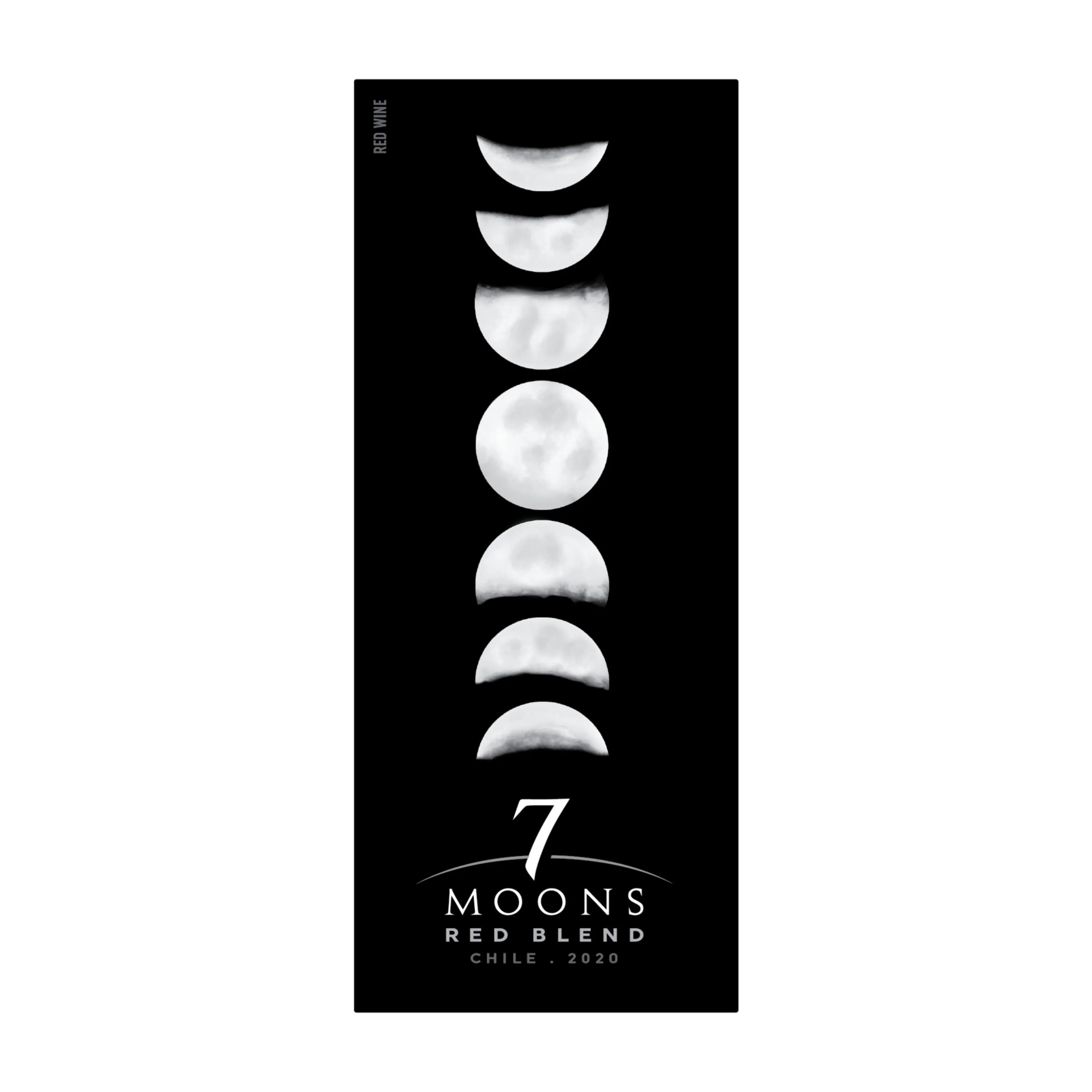 7 Moons Red Blend Chile Red Wine, 750 ml Glass, ABV 13.50%