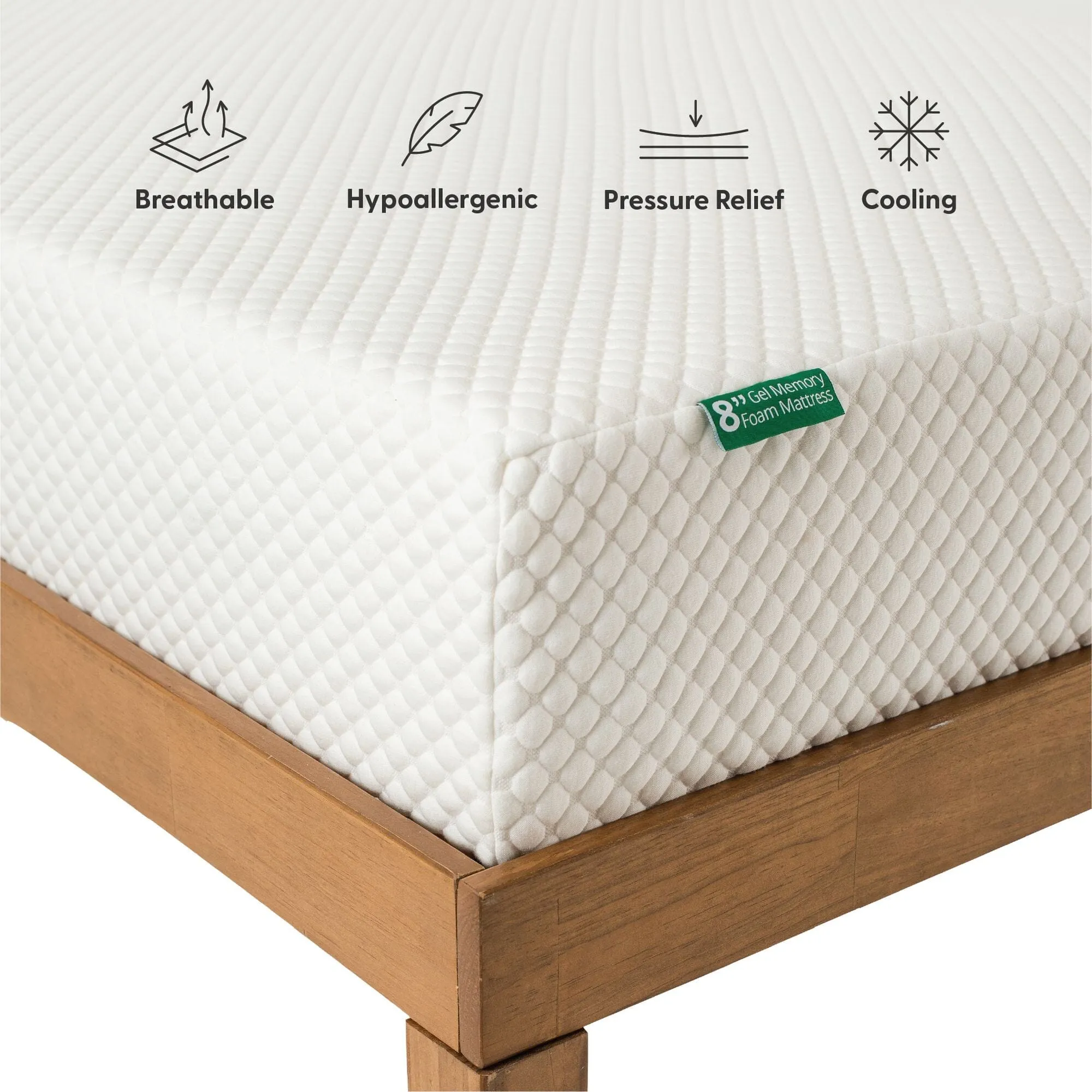 8 Inch Queen Comfort Memory Foam Mattress