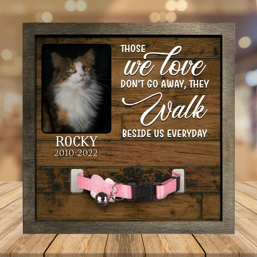 A Norwegian Forest Cat Pet Picture Frames Memorial Cat Don't cry for me Cat Lover Gift, Memorial Gifts