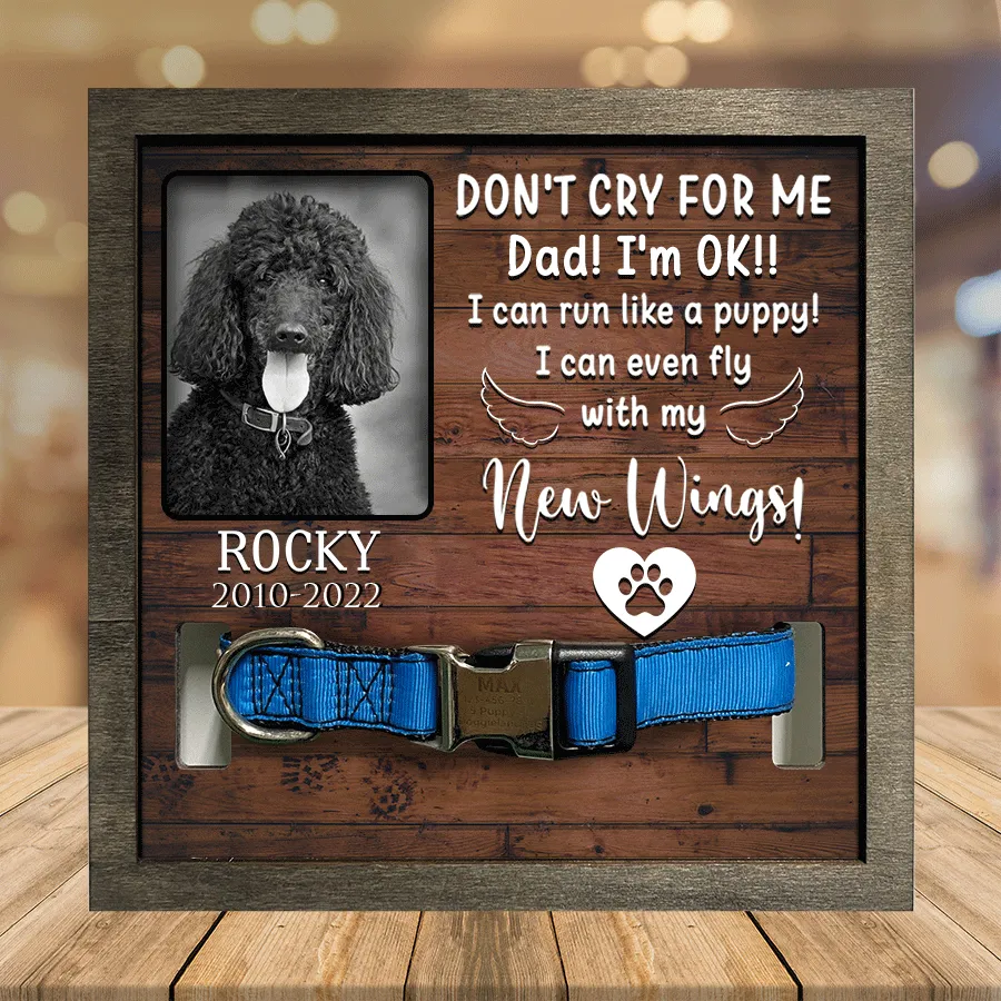 A Poodle Pet Picture Frames Memorial Dog hardest to say goodbye Dog Lover Gift