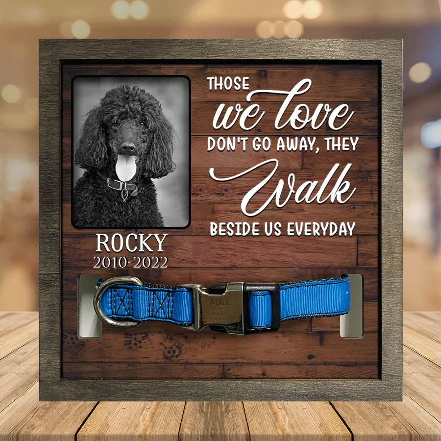 A Poodle Pet Picture Frames Memorial Dog hardest to say goodbye Dog Lover Gift