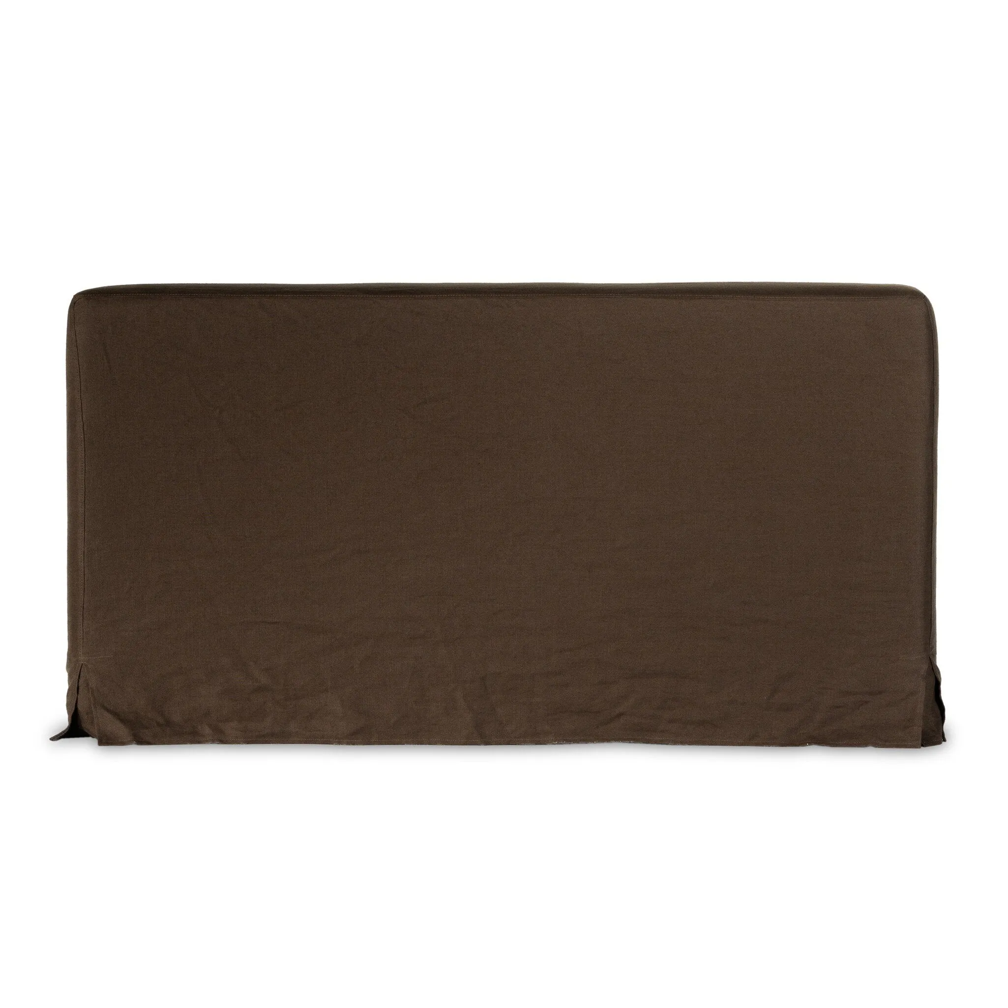 Aidan Slipcover Bed - Coffee