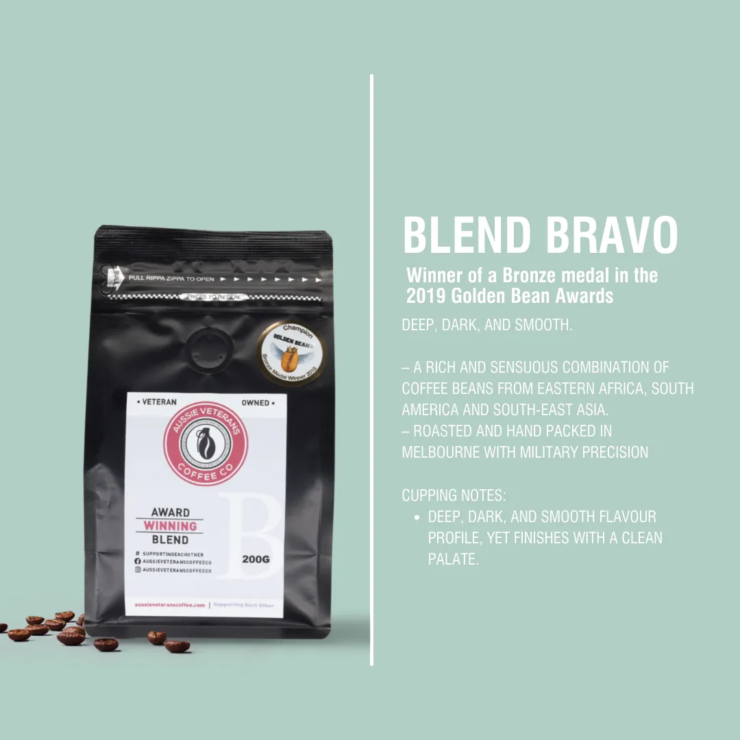 BLEND BRAVO | Deep, Dark, and smooth