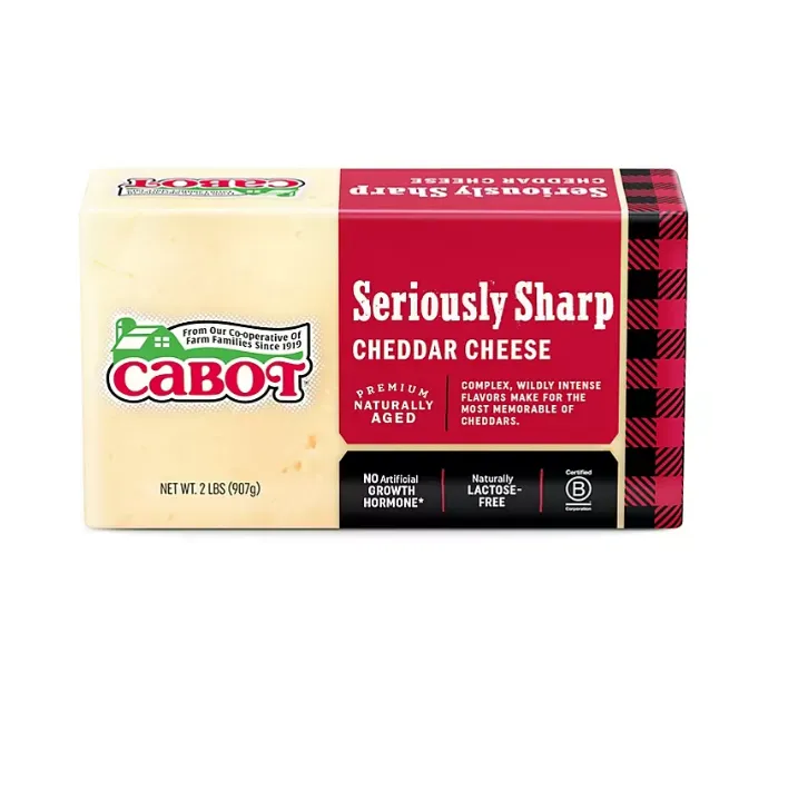 Cabot Seriously Sharp Cheddar Cheese (2 lbs.)