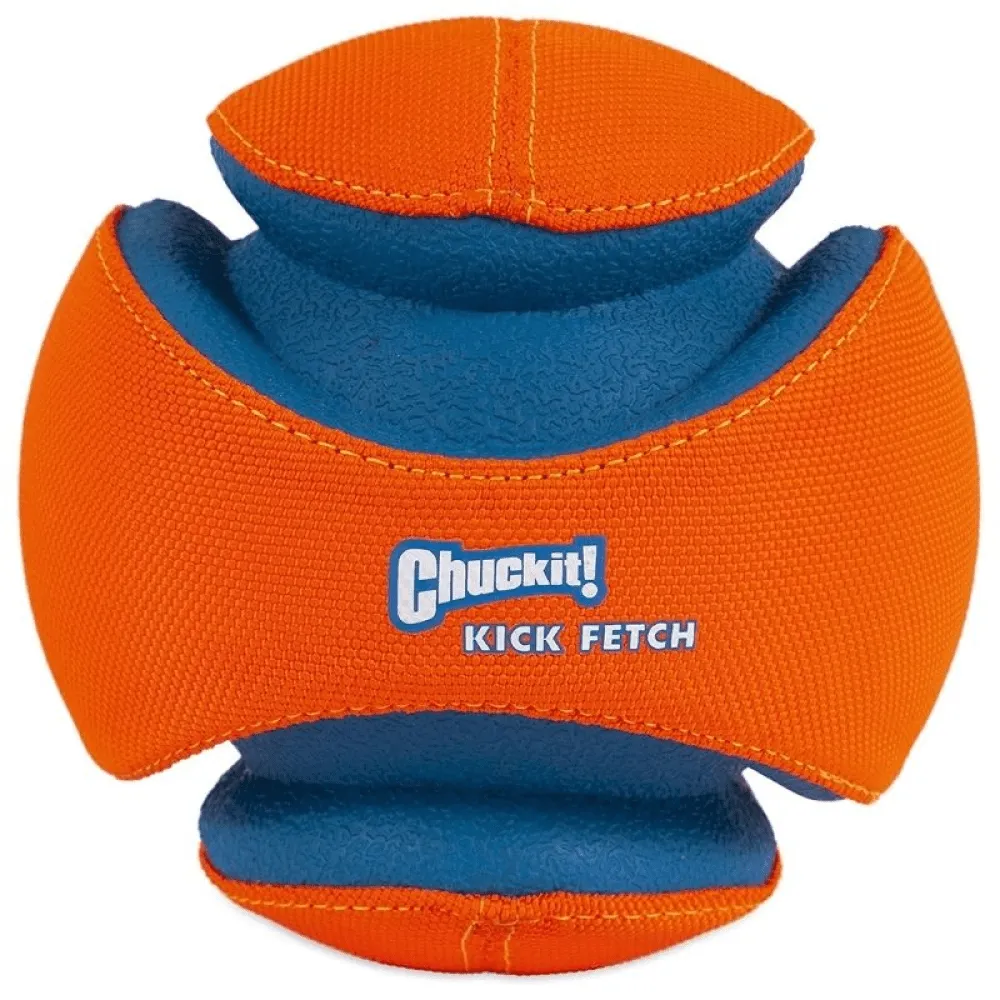 Chuckit! Kick Fetch ball Toy for Dogs (Orange)