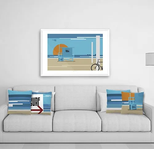 Custom Lifeguard Tower Graphic Print