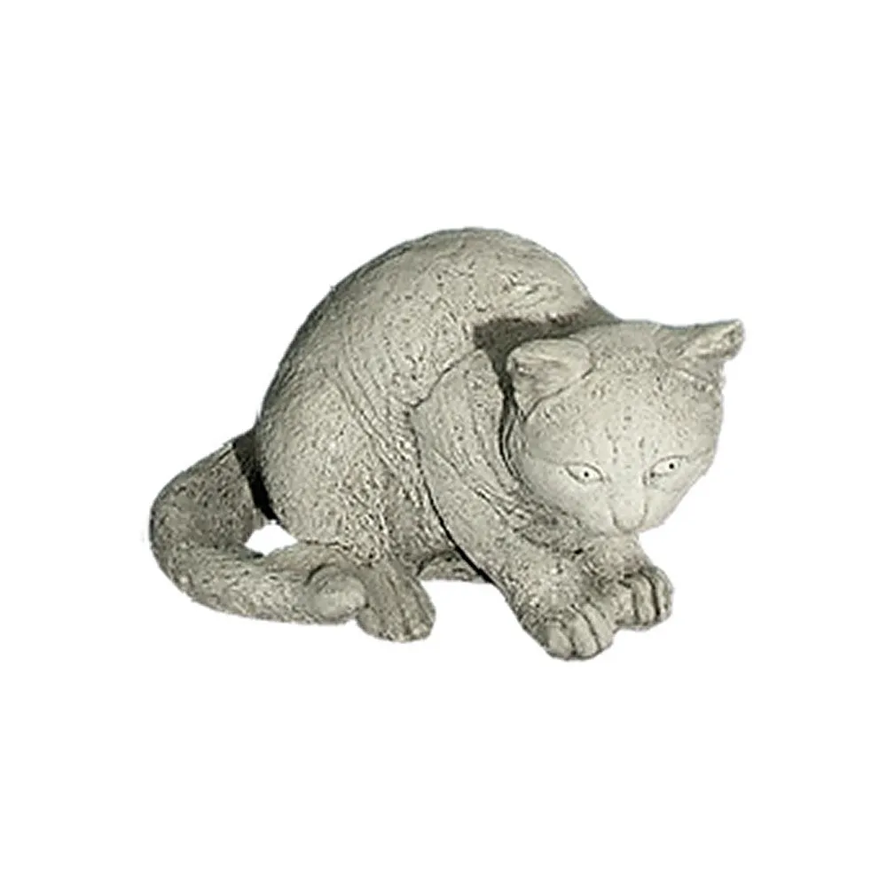 Dream Gardens 30cm Medium Cat Stone Ornament