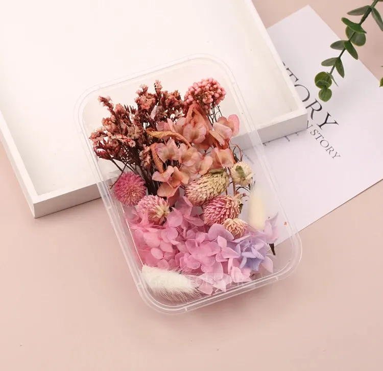 ELMAS Dried Flower Craft Kit for Candle & Epoxy Resin Decor