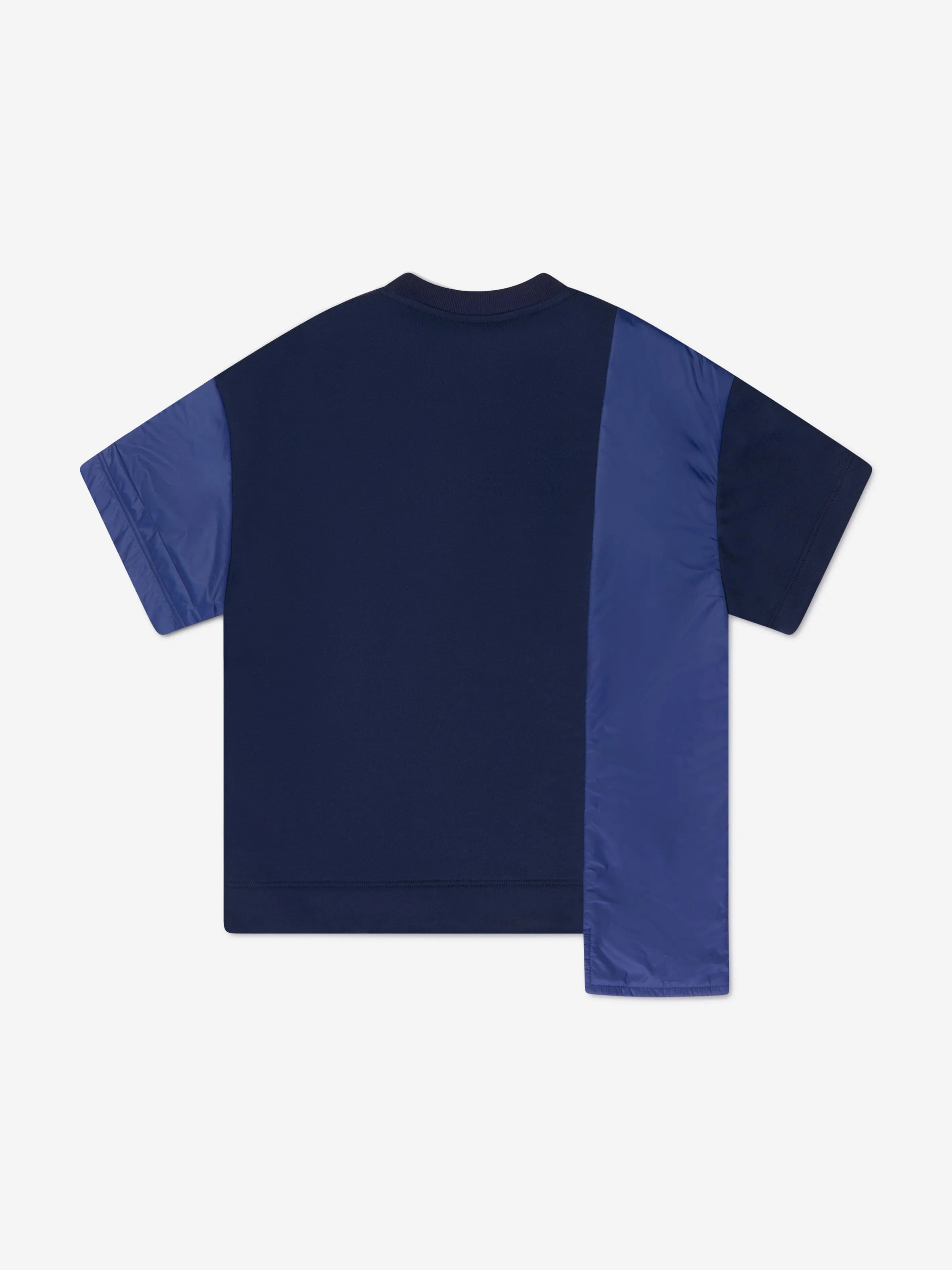 Fendi Boys Branded Pocket T-Shirt in Navy