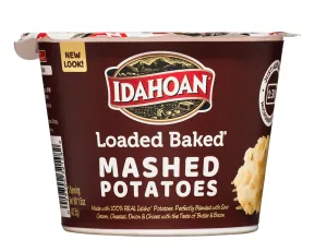 Idahoan Loaded Baked Flavored Mashed Potatoes Single Serve 1.5oz (BEST BY: SEP 2024)