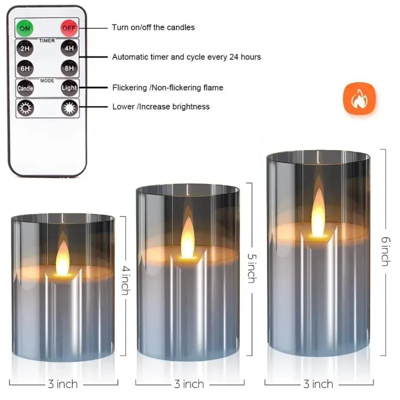 LED candlelight with Remote Control Timer