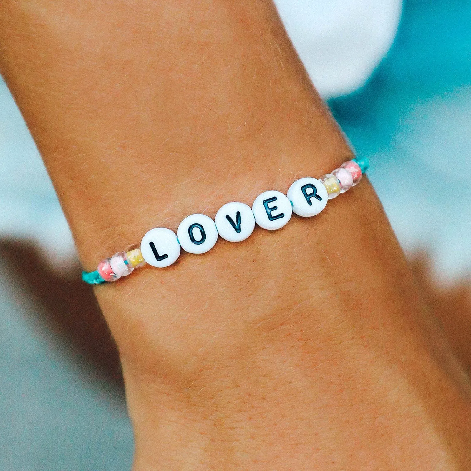 Lover Alphabet Bead Bracelet