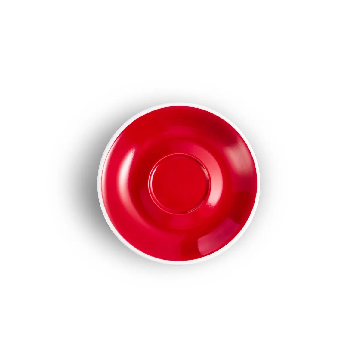 Loveramics Egg Style Espresso Cup & Saucer - Red (2.7oz/80ml)