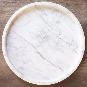 Marble Grande Round Tray