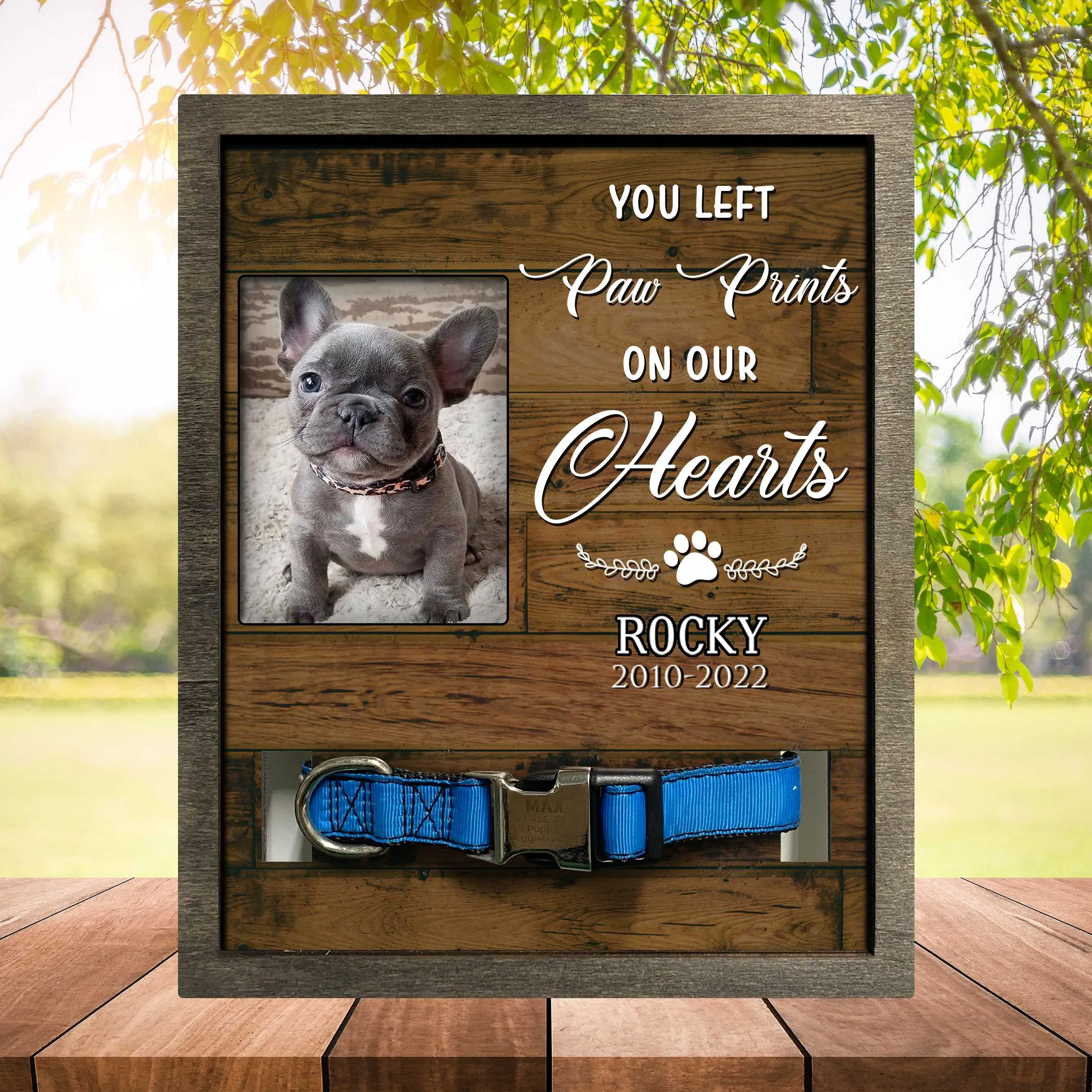 Memorial Gifts For French Bulldog, Passed Away Dog Gifts, Remembrance Gift For A Grieving Pet