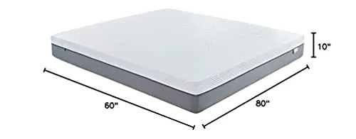 Novilla Queen Mattress, 10 inch Gel Memory Foam Queen Size Mattress for Cool Sleep & Pressure Relief, Medium Firm Bed Mattresses, Bliss