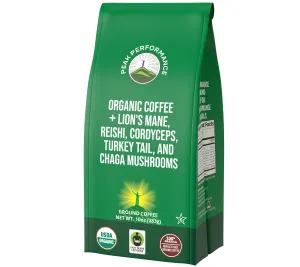 Organic Mushroom Coffee (Medium Roast Ground)