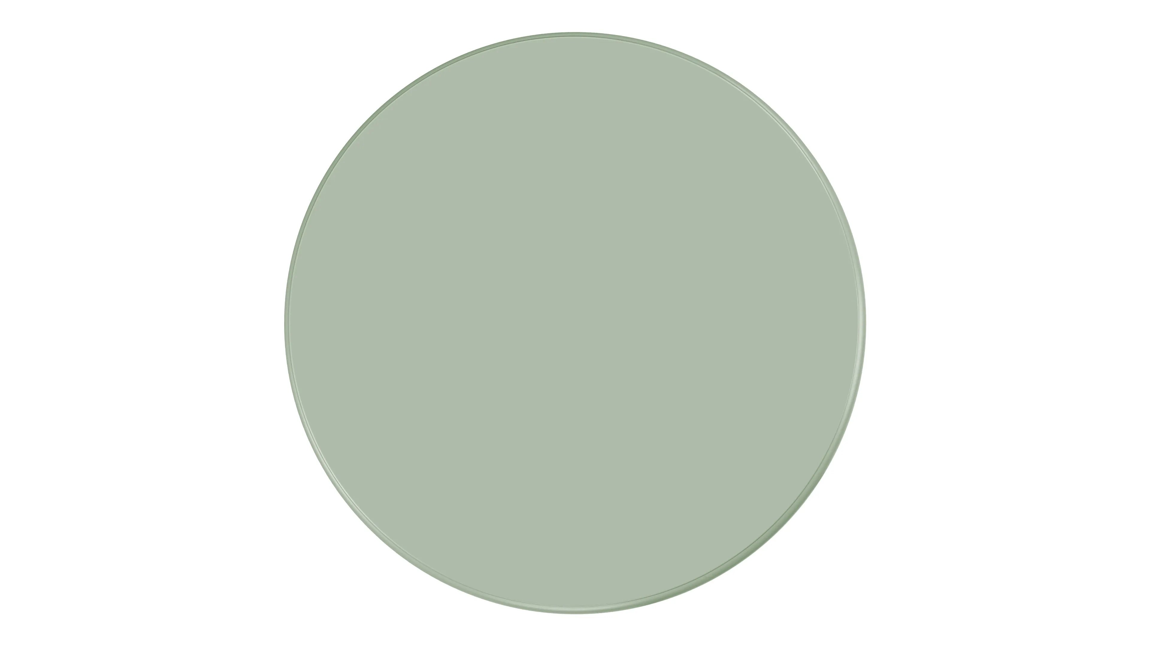 Pascal - Pascal Round Coffee Table, High, Mist Green