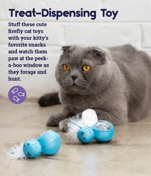 Petstages Firefly Treat Stuffer for Cats