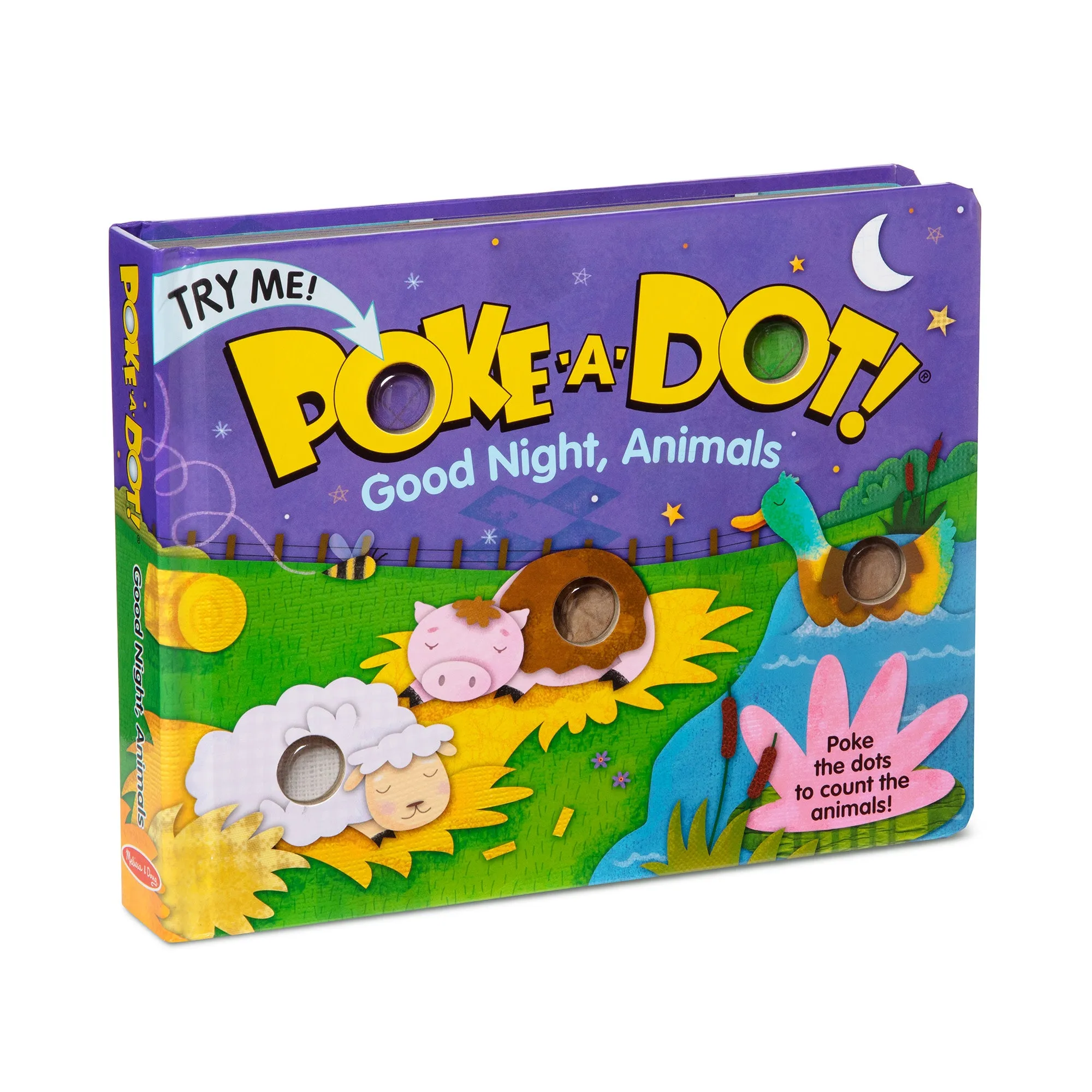 Poke-a-Dot: Good Night, Animals Board Book