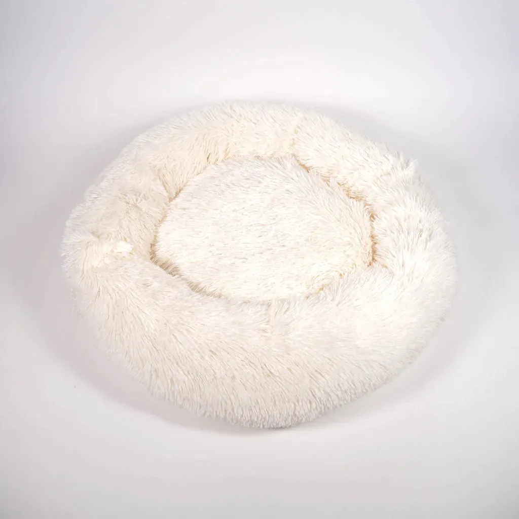 Round Fur Faux Beds