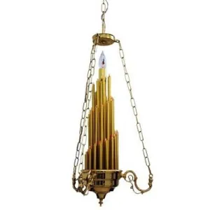 Spiral Eternal Lamp Light for Aron Kodesh נר תמיד לבית כנסת