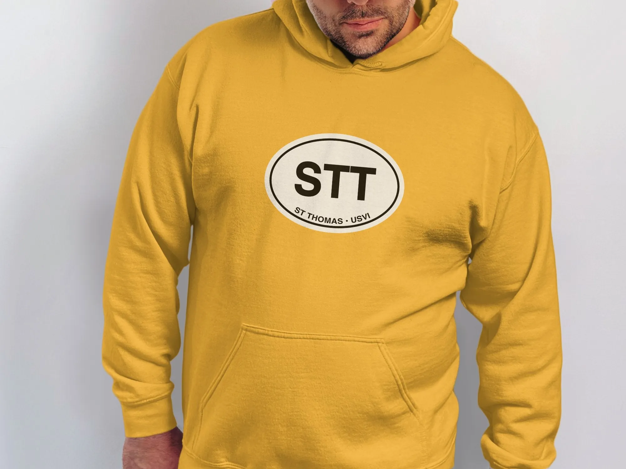 St. Thomas Mens Hoodie - Stylish Comfort for USVI Explorers