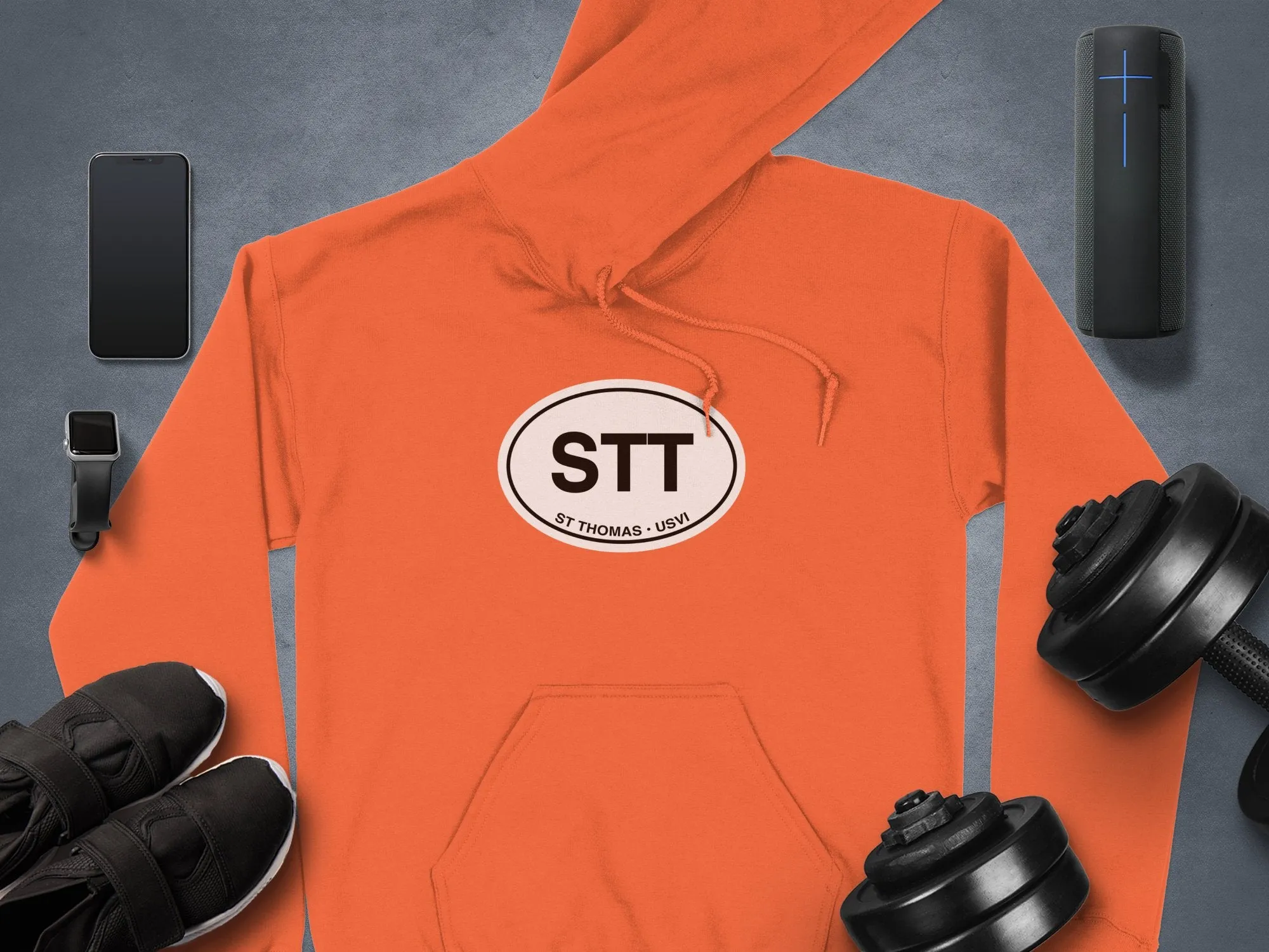 St. Thomas Mens Hoodie - Stylish Comfort for USVI Explorers