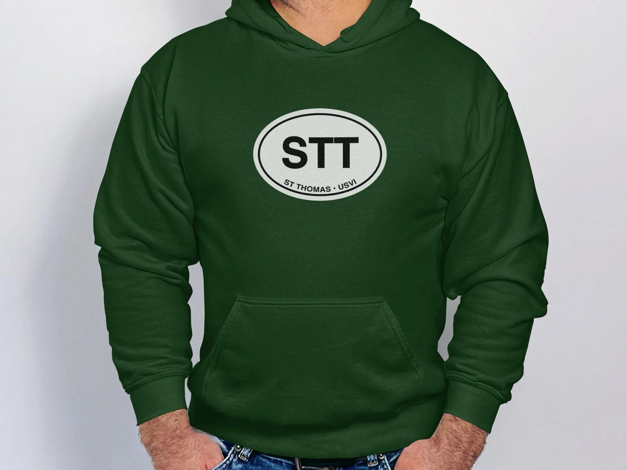 St. Thomas Mens Hoodie - Stylish Comfort for USVI Explorers