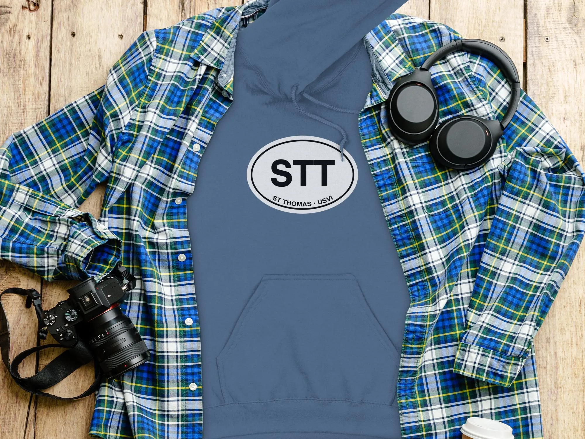 St. Thomas Mens Hoodie - Stylish Comfort for USVI Explorers