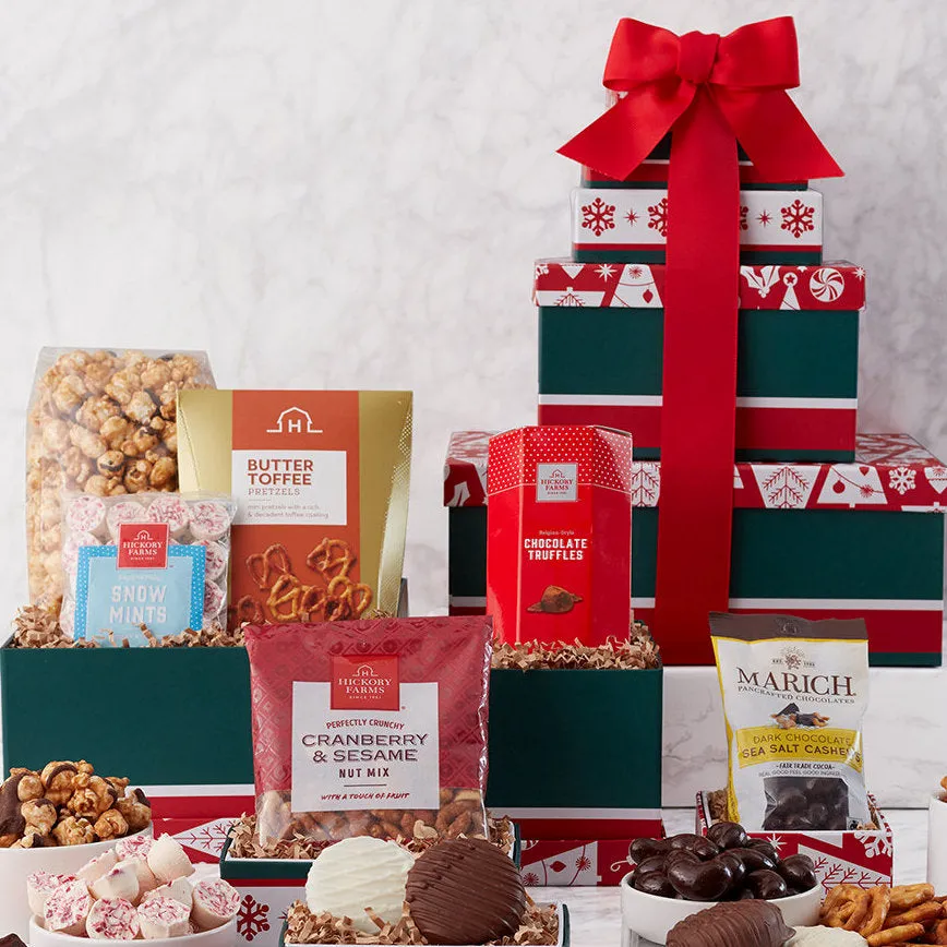 Sweet Holidays: Christmas Gift Tower