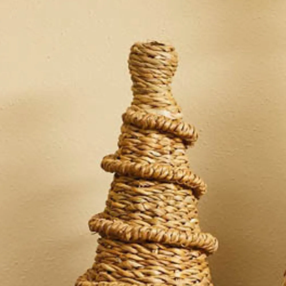 Tall Rope Christmas Tree Set of 3