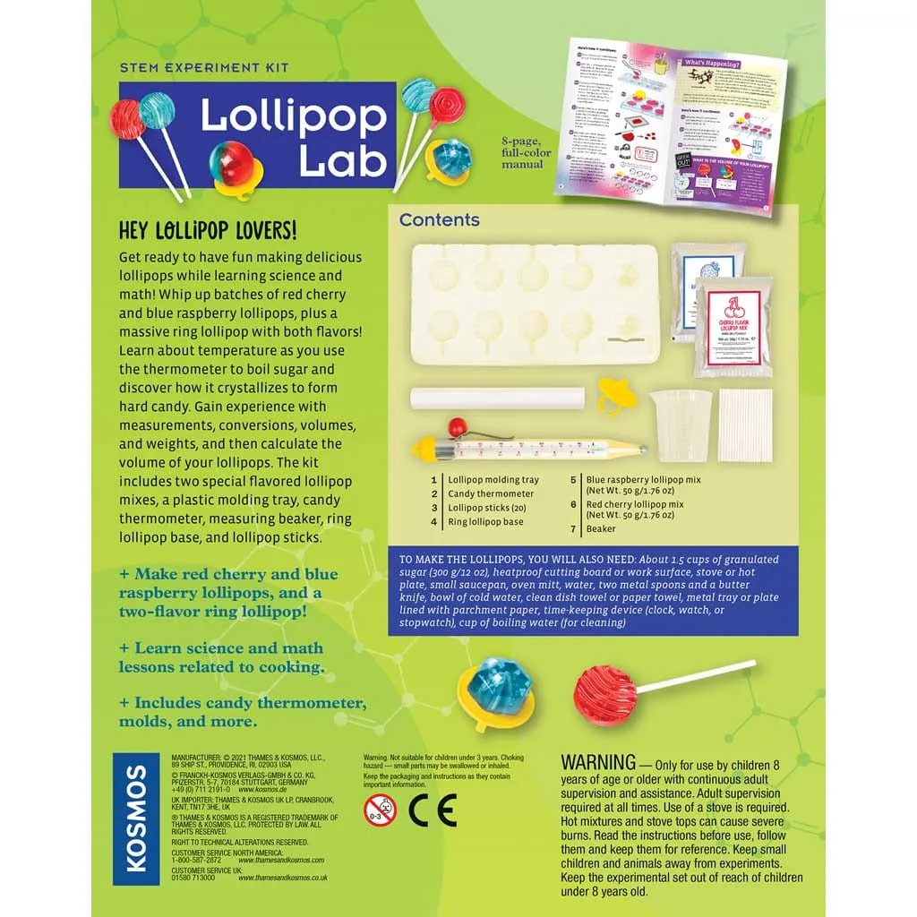 Thames & Kosmos Lollipop Lab - Science Toys for Kids