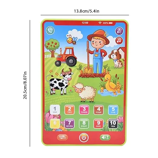 Voice Learning Machine Toy for 18M  Years for Interactive Learning of ABCs, Music, Numbers, and Animal Sounds