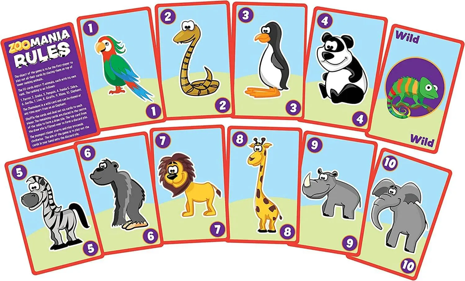 Zoo Mania Card Game